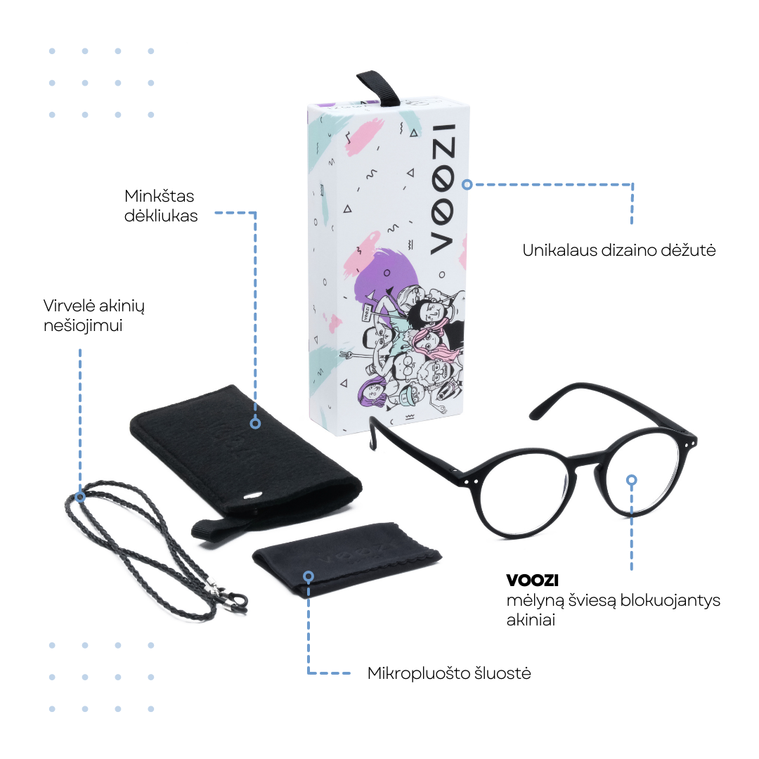 voozi optics screen computer blue light glasses for adults