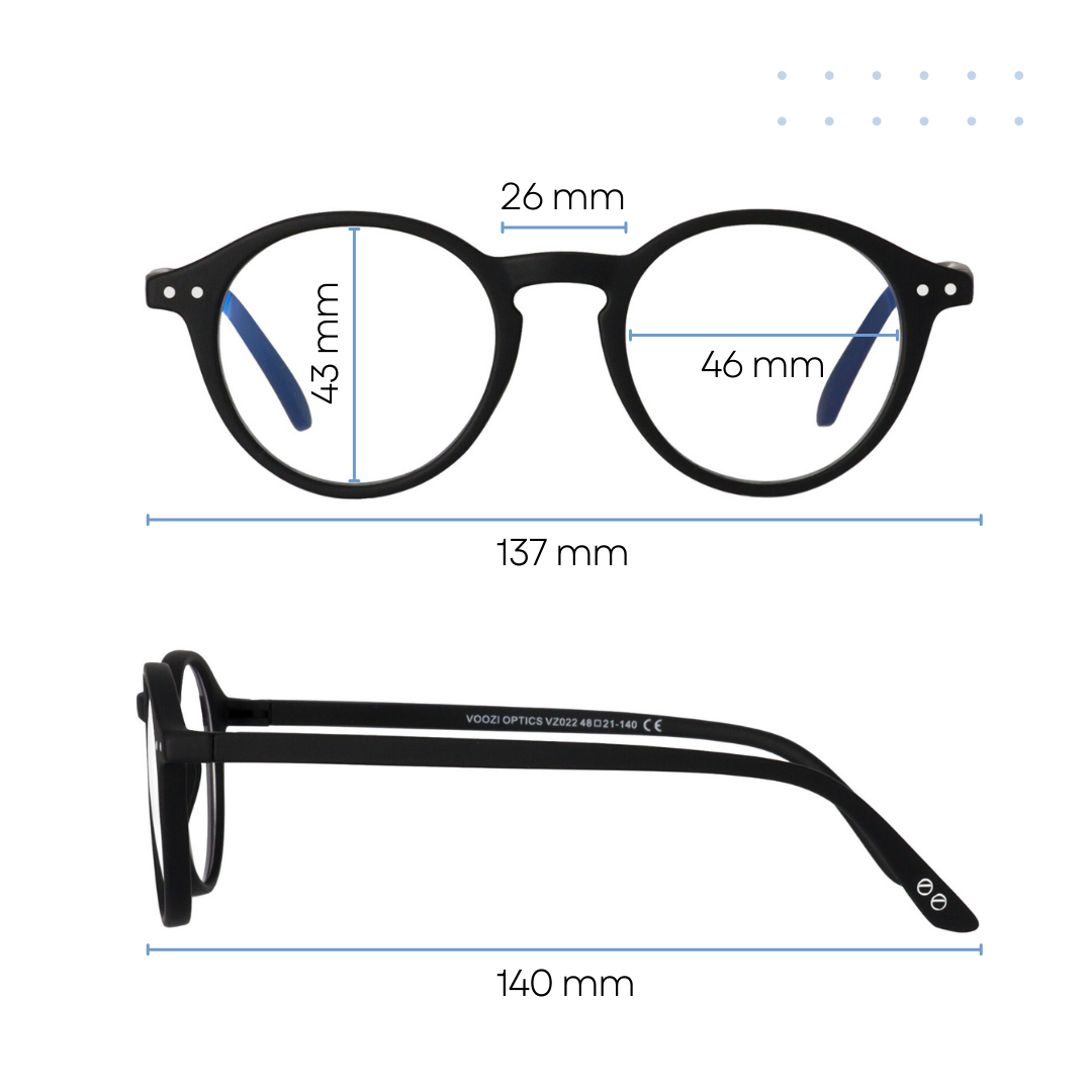 voozi optics screen computer blue light glasses for adults