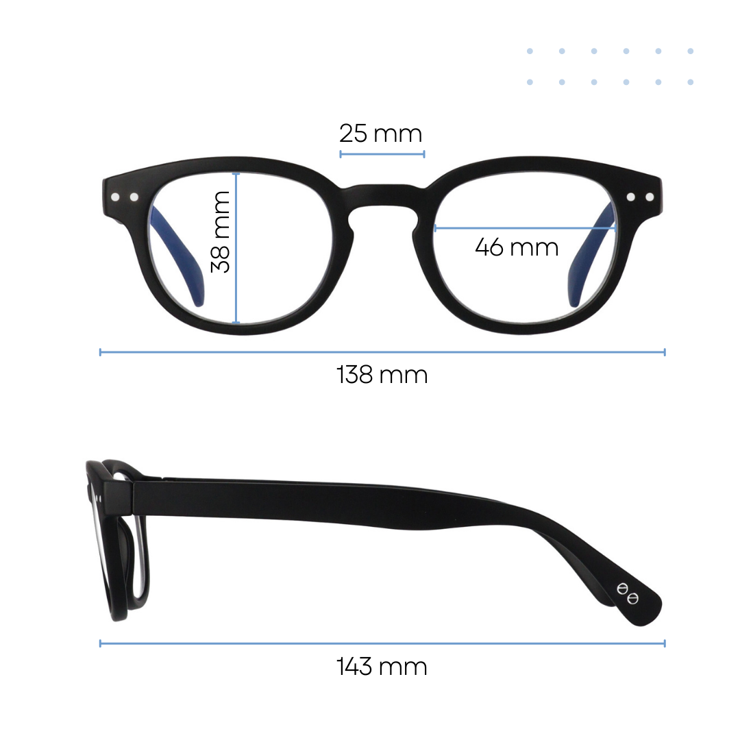 voozi optics screen computer blue light glasses for adults